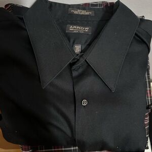 Black dress dress shirt